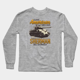 M4 Sherman Tank Long Sleeve T-Shirt